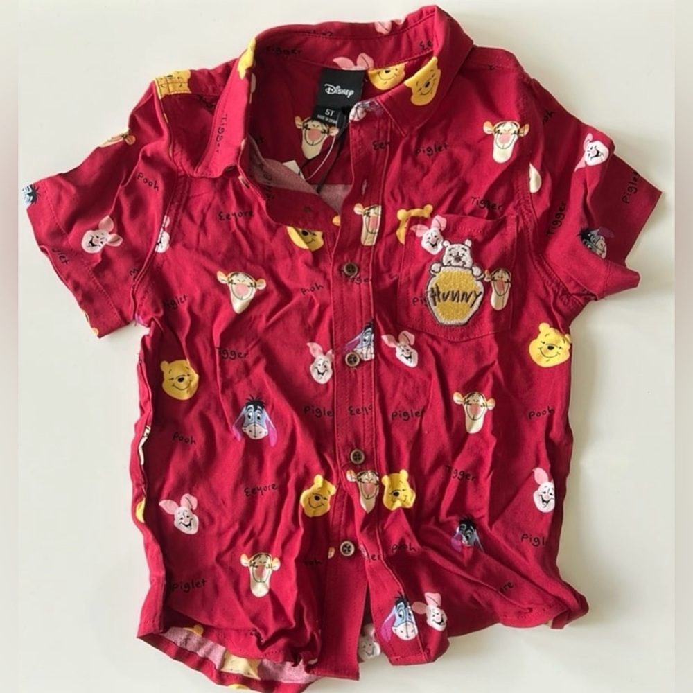 Winnie the Pooh button up